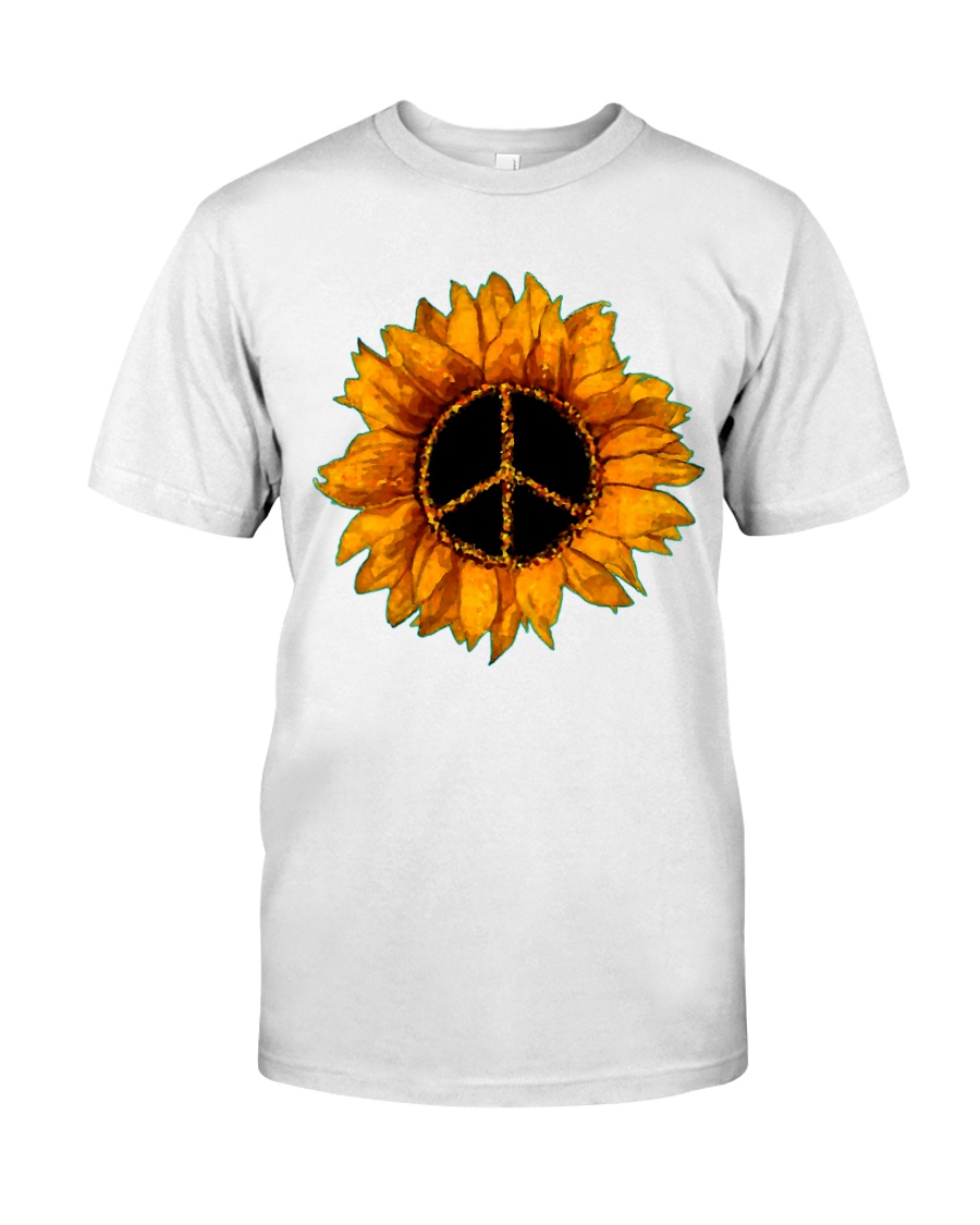 PEACE SUNFLOWER 2 Classic T-Shirt