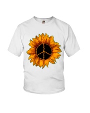 PEACE SUNFLOWER 2 Youth T-Shirt thumbnail