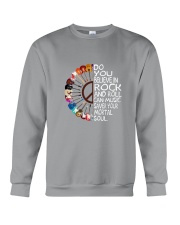 Believe In Rock And Roll Crewneck Sweatshirt thumbnail