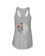 Believe In Rock And Roll Ladies Flowy Tank thumbnail