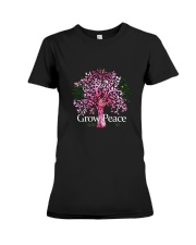 Grow Peace Premium Fit Ladies Tee thumbnail