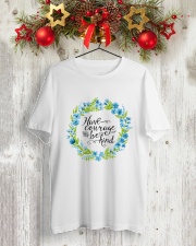 HAVE COURAGE AND BE KIND Classic T-Shirt lifestyle-holiday-crewneck-front-2