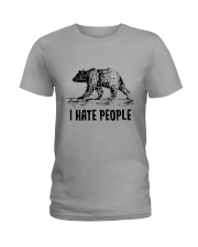 I Hate People Ladies T-Shirt thumbnail