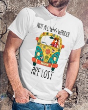 Not All Who Wander Are Lost Classic T-Shirt lifestyle-mens-crewneck-front-4