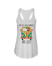Not All Who Wander Are Lost Ladies Flowy Tank thumbnail