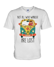 Not All Who Wander Are Lost V-Neck T-Shirt thumbnail