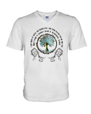 What a wonderful world 1 V-Neck T-Shirt thumbnail