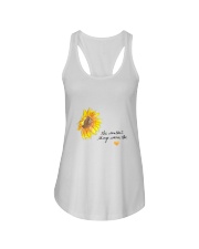 THE SMALLEST THINGS WARM THE HEART Ladies Flowy Tank thumbnail