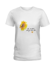 THE SMALLEST THINGS WARM THE HEART Ladies T-Shirt thumbnail