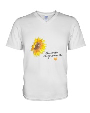 THE SMALLEST THINGS WARM THE HEART V-Neck T-Shirt thumbnail