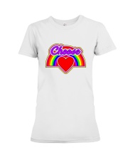 CHOOSE HEART Premium Fit Ladies Tee thumbnail