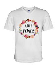 POWER GIRL V-Neck T-Shirt thumbnail