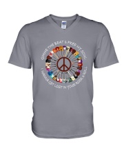 PEACE ROCK V-Neck T-Shirt thumbnail