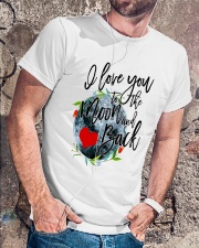I LOVE YOU TO THE MOON AND BACK Classic T-Shirt lifestyle-mens-crewneck-front-4
