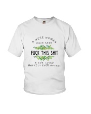 She Lived Happily Ever After Youth T-Shirt thumbnail
