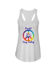 Peace Love Music Ladies Flowy Tank thumbnail