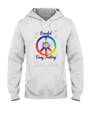 Peace Love Music Hooded Sweatshirt thumbnail