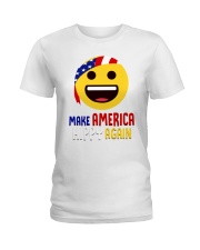 MAKE AMERICA HIPPY AGAIN Ladies T-Shirt thumbnail