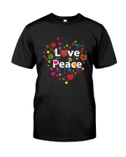 PEACE LOVE Premium Fit Mens Tee thumbnail