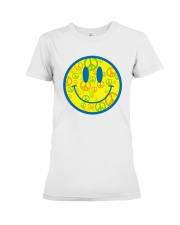 SMILE PEACE Premium Fit Ladies Tee thumbnail