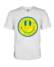 SMILE PEACE V-Neck T-Shirt thumbnail