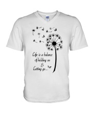 LETTING GO V-Neck T-Shirt thumbnail