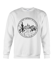 On A Dark Desert Highway Crewneck Sweatshirt thumbnail