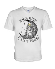 Stay wild moon child V-Neck T-Shirt thumbnail