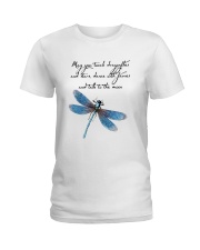 May You Touch Dragonflies And Stars Ladies T-Shirt thumbnail