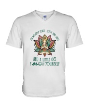 Yoga Style V-Neck T-Shirt thumbnail