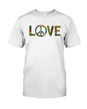 PEACE LOVE Classic T-Shirt thumbnail