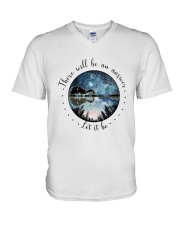 There Will Be An Answer Let It Be V-Neck T-Shirt thumbnail