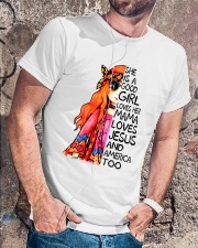 She Is A Good Girl Classic T-Shirt lifestyle-mens-crewneck-front-4