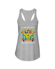 ON A DARK DESERT HIGHWAY COOL WIND IN MY HAIR Ladies Flowy Tank thumbnail