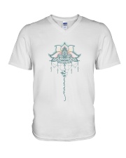 Yoga Mandala V-Neck T-Shirt thumbnail