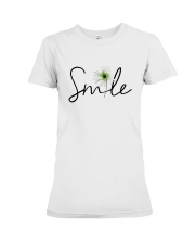 SMILE FLOWER Premium Fit Ladies Tee thumbnail