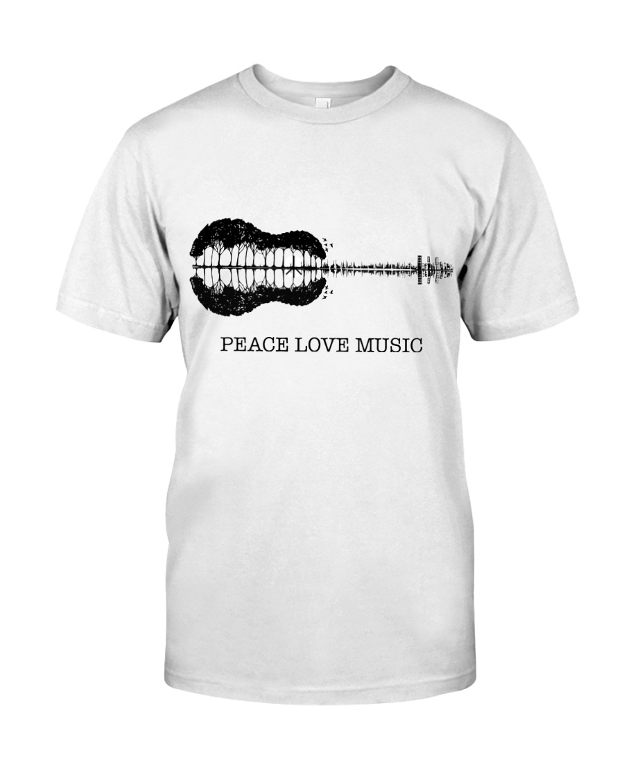 PEACE LOVE MUSIC Classic T-Shirt