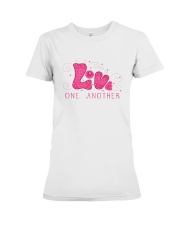 LOVE ONE ANOTHER Premium Fit Ladies Tee thumbnail