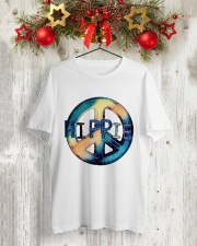 HIPPIE SIGN Classic T-Shirt lifestyle-holiday-crewneck-front-2