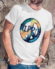 HIPPIE SIGN Classic T-Shirt lifestyle-mens-crewneck-front-4