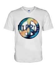 HIPPIE SIGN V-Neck T-Shirt thumbnail