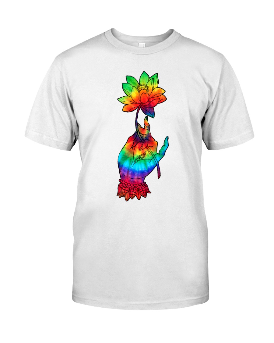 Lotus Flower TIe Dye Classic T-Shirt