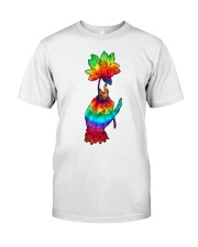 Lotus Flower TIe Dye Classic T-Shirt front