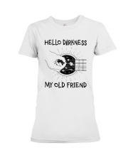 Hello Darkness My Old Friend Premium Fit Ladies Tee thumbnail