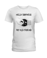 Hello Darkness My Old Friend Ladies T-Shirt thumbnail