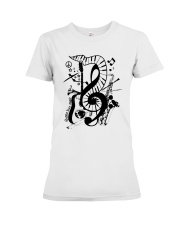 PEACE LOVE MUSIC Premium Fit Ladies Tee thumbnail