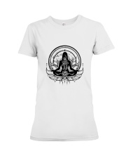 Yoga Mandala Premium Fit Ladies Tee thumbnail
