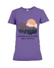CP-D2602198-Mountain is calling and i must go 2 Premium Fit Ladies Tee thumbnail