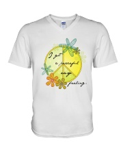 I Got A Peaceful Easy Feeling V-Neck T-Shirt thumbnail