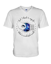 Wonderful World V-Neck T-Shirt thumbnail